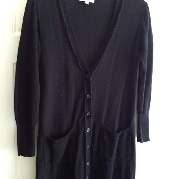 American Eagle long black cardigan - Picture 2 of 11